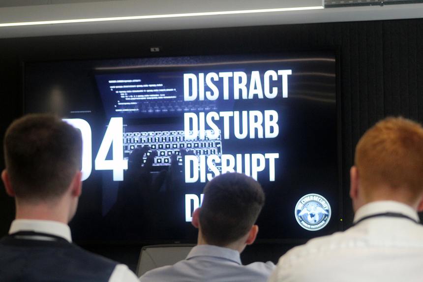 Distract. Disturb. Disrupt.
